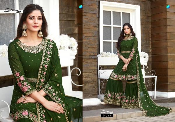 Your Choice Zaraa Hit Georgette Wear Designer Salwar Suits